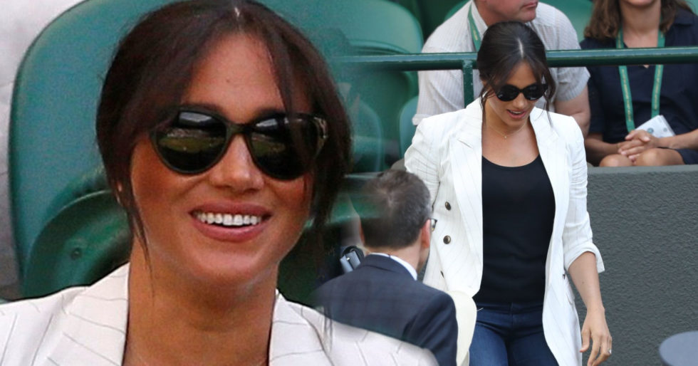 Księżna Meghan na Wibledonie miała coś, przez co mogła czuć, że ma Archiego blisko siebie Księżna Meghan na Wibledonie miała coś, przez co mogła czuć, że ma Archiego blisko siebie