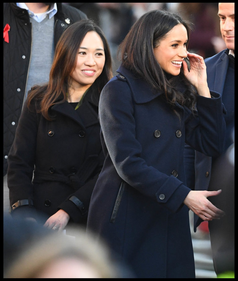 Prince Harry and Meghan Markle in Nottingham