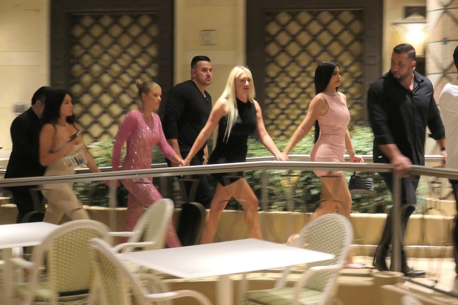 *EXCLUSIVE* Sofia Richie and Kylie Jenner leave Sofia's 21st Birthday Party with a group of friends