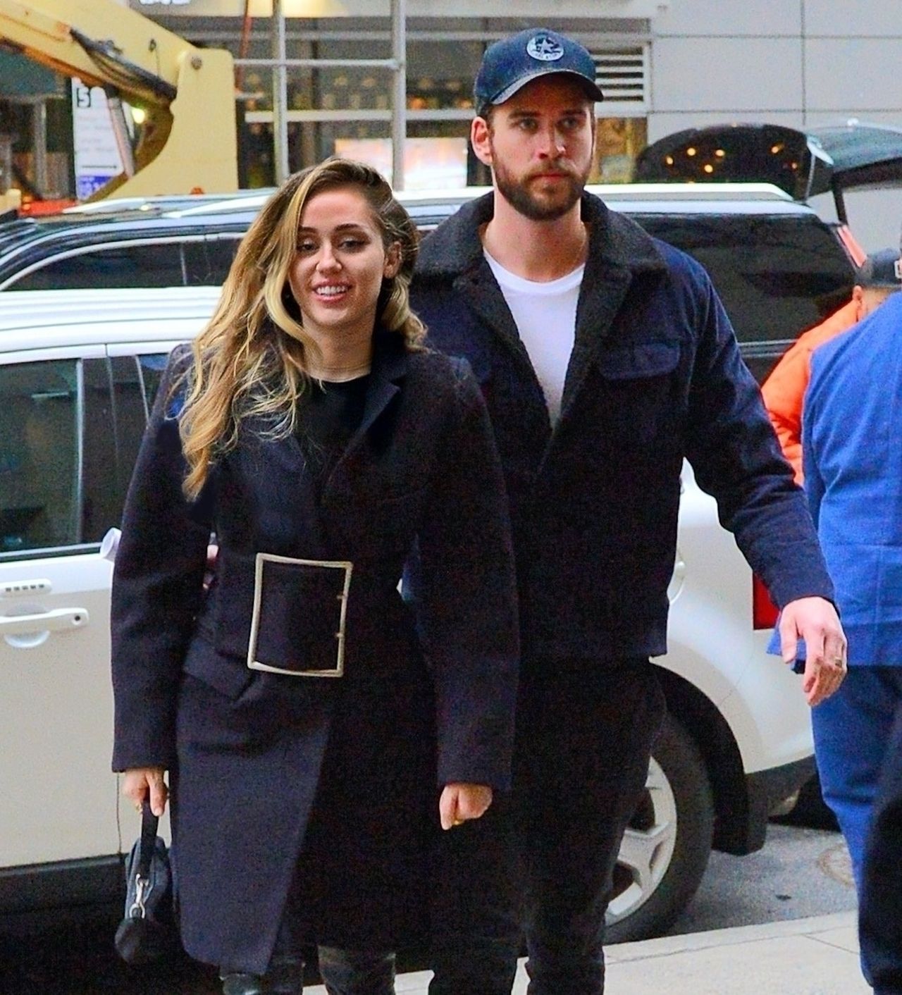 *EXCLUSIVE* Miley Cyrus and Liam Hemsworth are seen together for the first time since losing their home Miley Cyrus, Liam Hemsworth