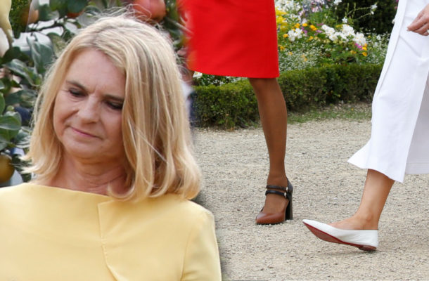Co za spotkanie! Żony polityków na szczycie G7. Modna Małgorzata Tusk i wysoka Melania Trump