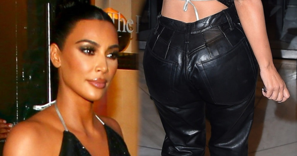Kim Kardashian na kolacji z Tristanem Thompsonem. Miała na sobie najmodniejsze spodnie tej jesieni Kim Kardashian na kolacji z Tristanem Thompsonem. Miała na sobie najmodniejsze spodnie tej jesieni