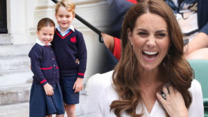 Księżniczka Charlotte powiedziała dzieciom w szkole, że jej mama jest w CIĄŻY Księżniczka Charlotte powiedziała dzieciom w szkole, że jej mama jest w CIĄŻY