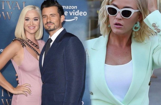 Katy Perry jako macocha zapycha się z synem Orlando Blooma Fast Foodami!