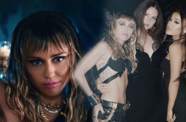 WOW! Najnowszy singiel Miley Cyrus z Arianą Grande i Laną del Rey rozpala do czerwonośći