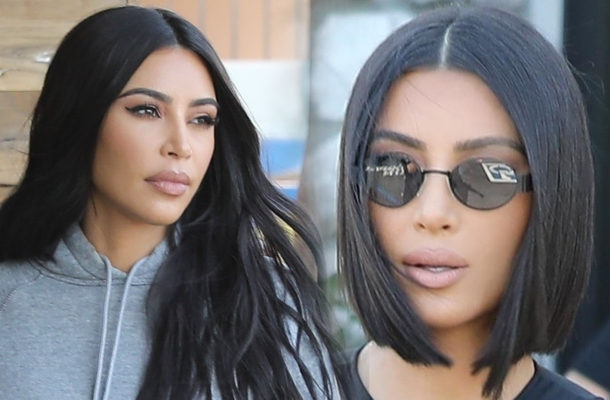Kim Kardashian ma nowy, PIĘKNY kolor włosów