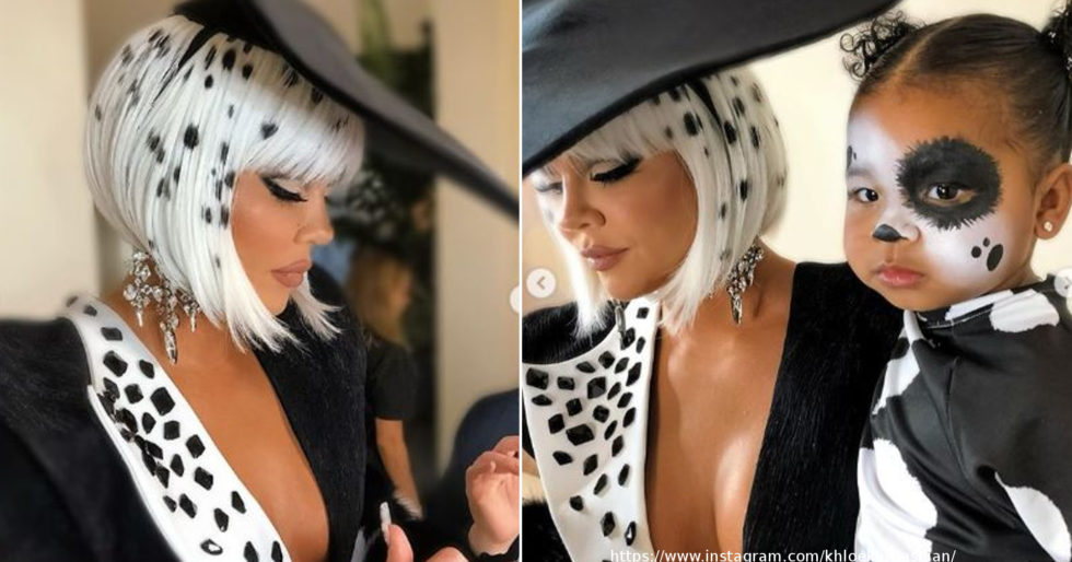 WOW! Khloe Kardashian jako Cruella deVil z córeczką w halloweenowym przebraniu (ZDJECIA) WOW! Khloe Kardashian jako Cruella deVil z córeczką w halloweenowym przebraniu (ZDJECIA)