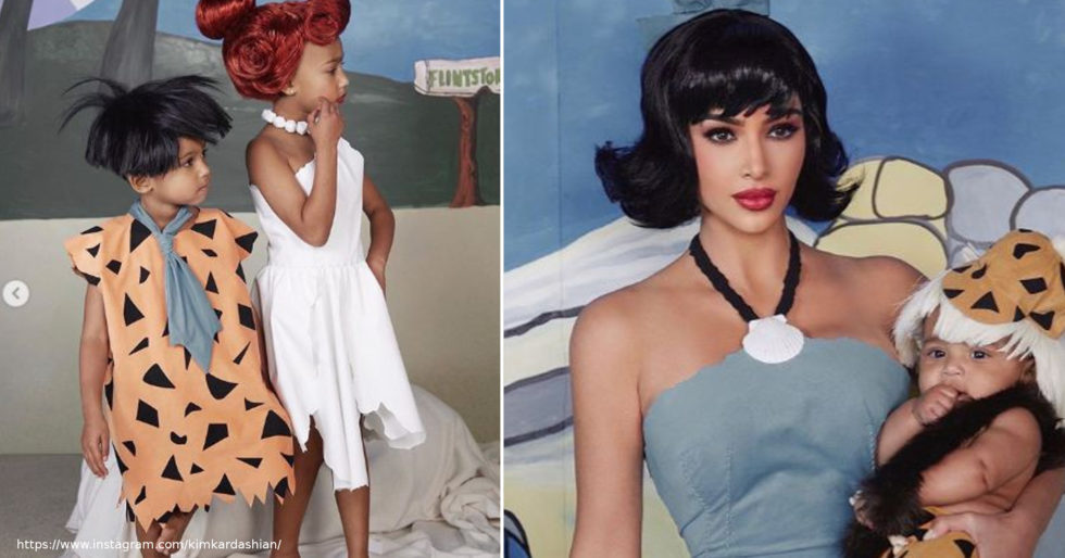 Kim Kardashian z dziećmi jako rodzina Flinstonów na Halloween (ZDJĘCIA) Kim Kardashian z dziećmi jako rodzina Flinstonów na Halloween (ZDJĘCIA)