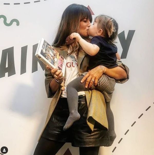 Klara Lewandowska z mamą i tatą na Instagramie Anny Klara Lewandowska z mamą i tatą na Instagramie Anny