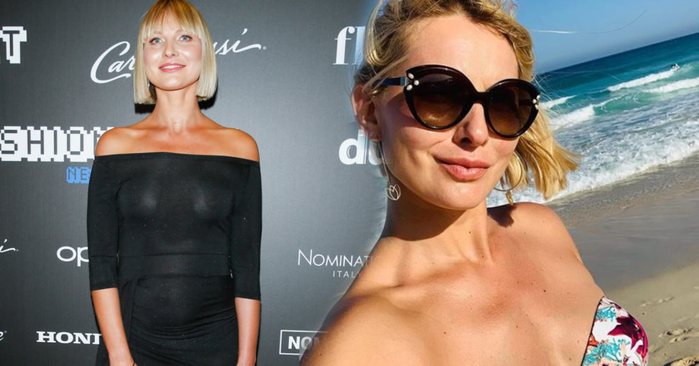 NAGA Joanna Moro pokazuje odstający brzuszek ciążowy na plaży! (FOTO) NAGA Joanna Moro pokazuje odstający brzuszek ciążowy na plaży! (FOTO)