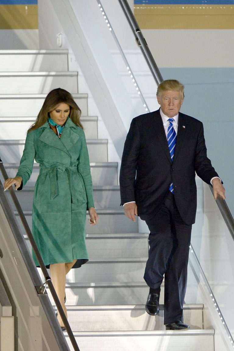scena z: Donald Trump, Melania Trump, fot. Niemiec/AKPA scena z: Donald Trump, Melania Trump, fot. Niemiec/AKPA