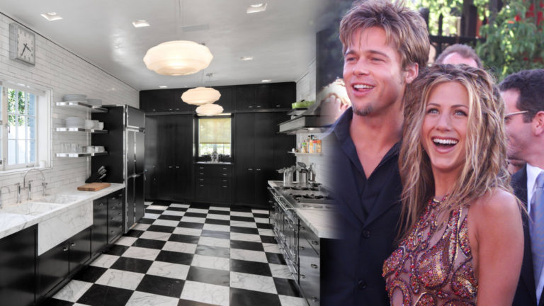 Jennifer Aniston, Brad Pitt i ich dom z czasów gdy byli małżeństwem