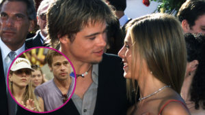 Brad Pitt pojawił się na świątecznym przyjęciu w domu Jennifer Aniston Brad Pitt pojawił się na świątecznym przyjęciu w domu Jennifer Aniston