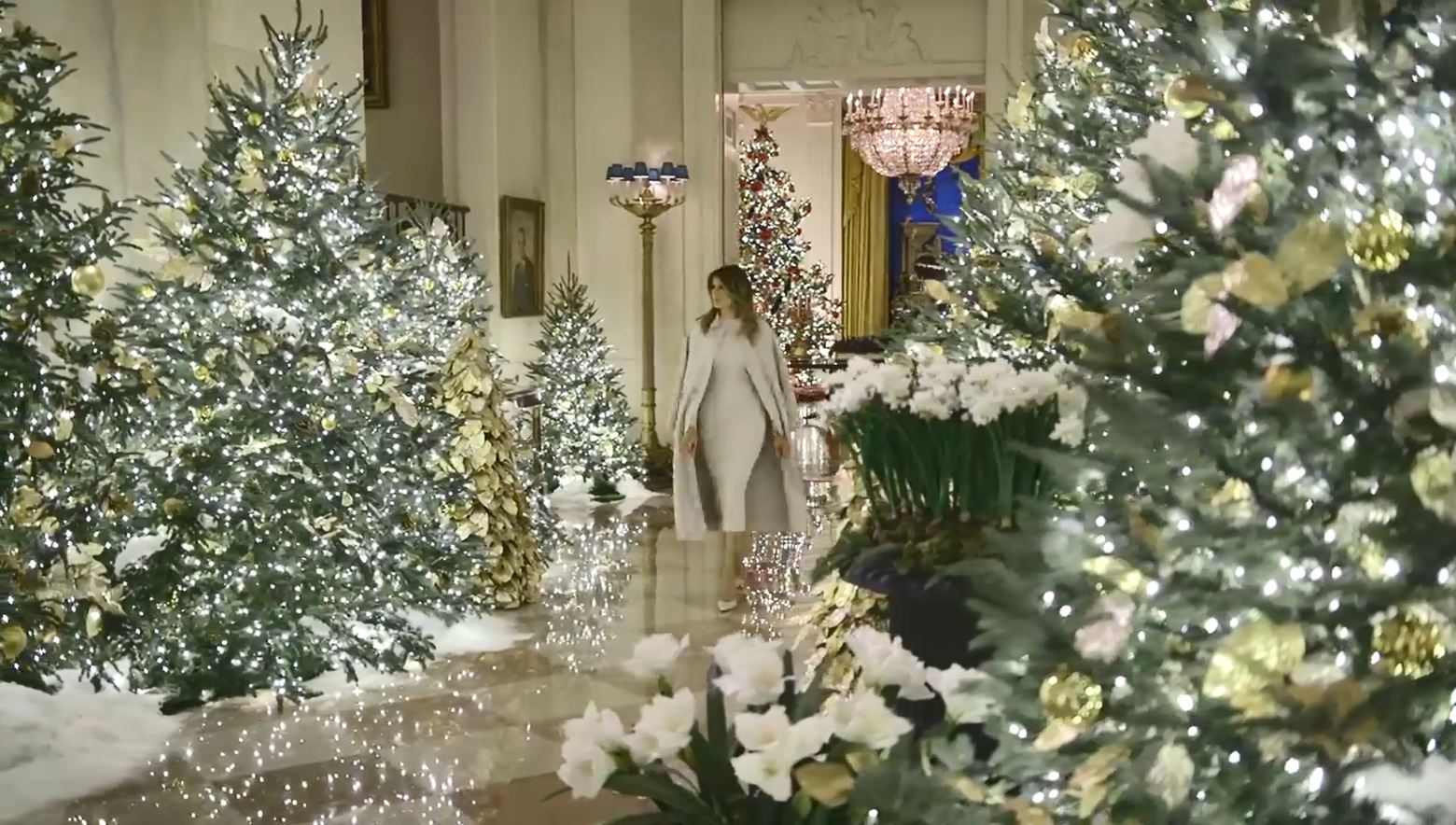 OMG! Tak Melania Trump udekorowała na święta Biały Dom. Jeszcze nigdy nie było takiego efektu OMG! Tak Melania Trump udekorowała na święta Biały Dom. Jeszcze nigdy nie było takiego efektu