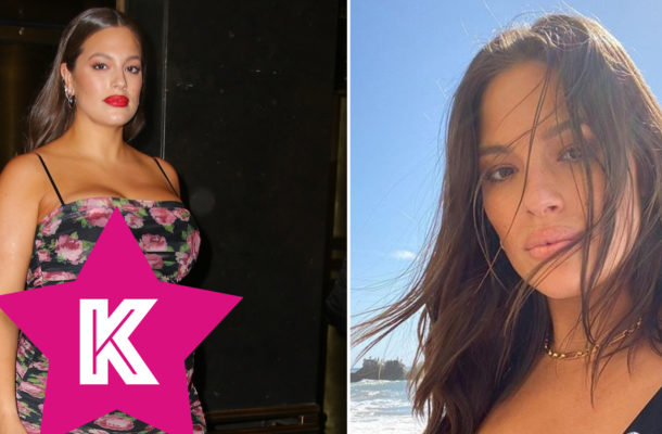 Ashley Graham w zaawansowanej ciąży wbiła się w tak CIASNĄ sukienkę! Ściągnęła od Kim Kardashian?