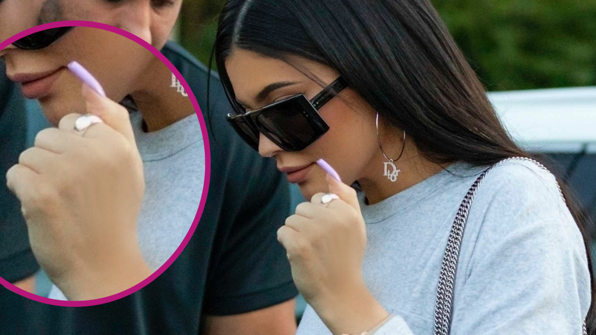 Kylie Jenner i jej DŁUGAŚNE paznokcie na lunchu z chłopakiem mamy (ZDJĘCIA) Kylie Jenner i jej DŁUGAŚNE paznokcie na lunchu z chłopakiem mamy (ZDJĘCIA)
