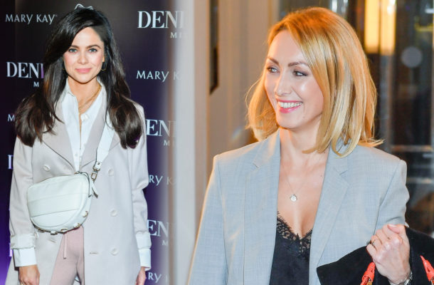 TEN kolor jest teraz TRENDY! Cała na szaro Anna Kalczyńska, pastelowa Gabi Drzewiecka i inne gwiazdy na prezentacji Deni Cler (DUŻO ZDJĘĆ)