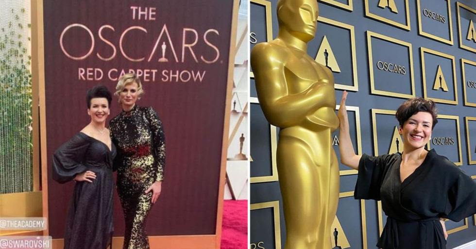 Polka, Katarzyna Łaska zaśpiewała na tegorocznej gali wręczenia Oscarów! Polka, Katarzyna Łaska zaśpiewała na tegorocznej gali wręczenia Oscarów!