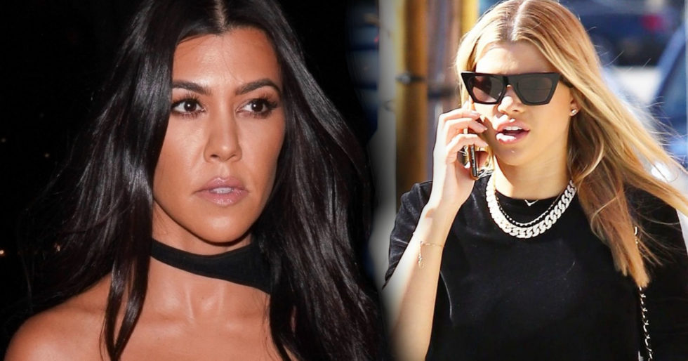 Sofia Richie dała UNFOLLOW Kourtney Kardashian na Instagramie Sofia Richie dała UNFOLLOW Kourtney Kardashian na Instagramie