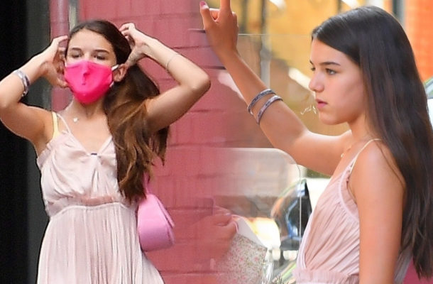 Suri Cruise ma już 14 lat. Coraz mniej przypomina dziewczynkę, którą znamy sprzed lat (ZDJĘCIA)