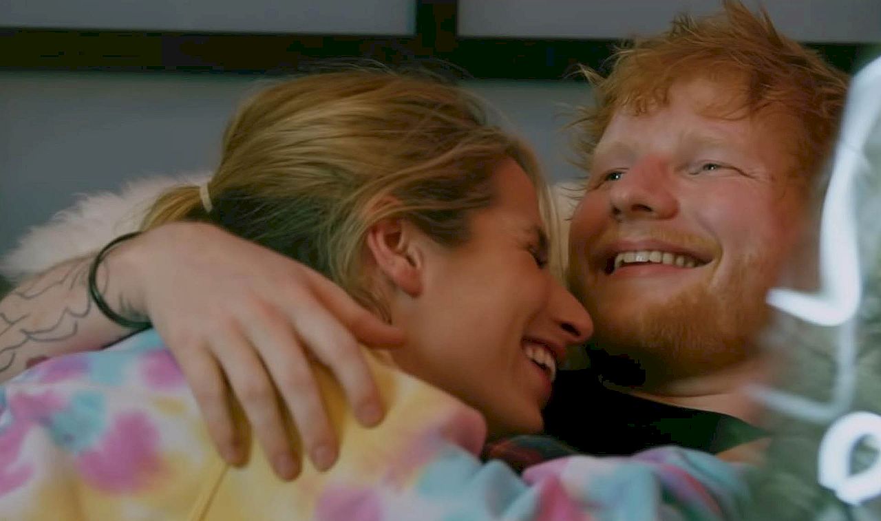 Ed Sheeran i Cherry Seaborn, fot. Forum