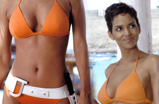 Halle Berry odtworzyła kultową scenę z Bonda – 18 lat! minęło a ona dalej ZACHWYCA figurą w bikini