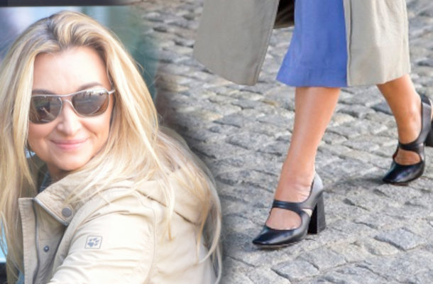 Agata Kulesza w ponadczasowym płaszczu, wesoła Wojciechowska i spóźniony Paweł Wilczak przed DDTVN