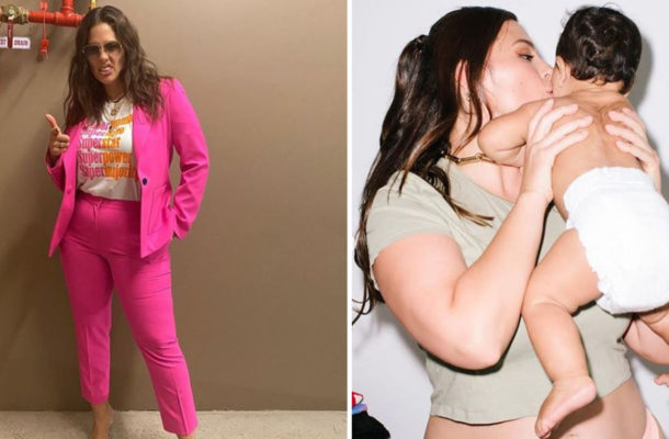 Ashley Graham NAGO! Modelka pokazała, jak wygląda jej ciało 9 miesięcy po ciąży