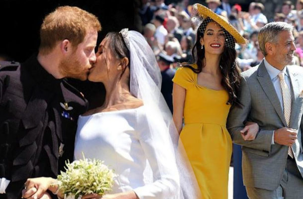 George i Amal Clooney nie znali się z Sussexami przed ŚLUBEM!