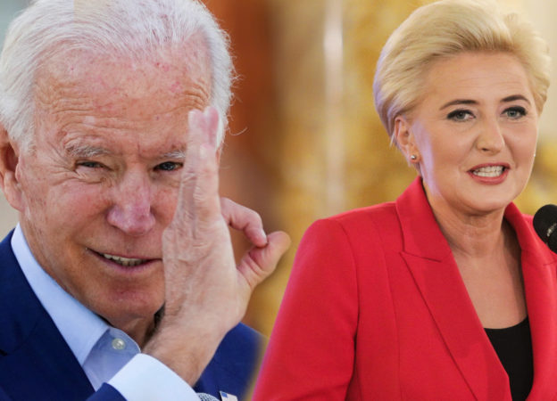 Joe Biden opublikował nagranie z Agatą Dudą