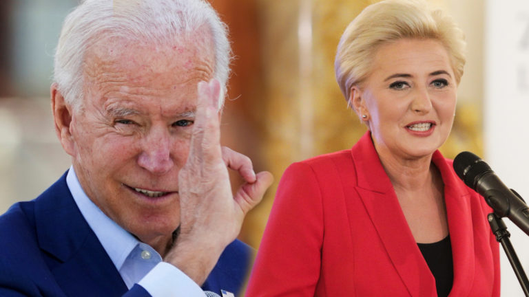 Joe Biden opublikował nagranie z Agatą Dudą