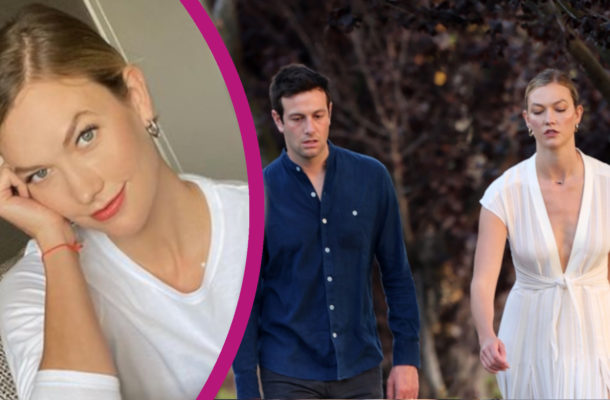 Ciężarna Karlie Kloss pokazuje NAGI brzuszek