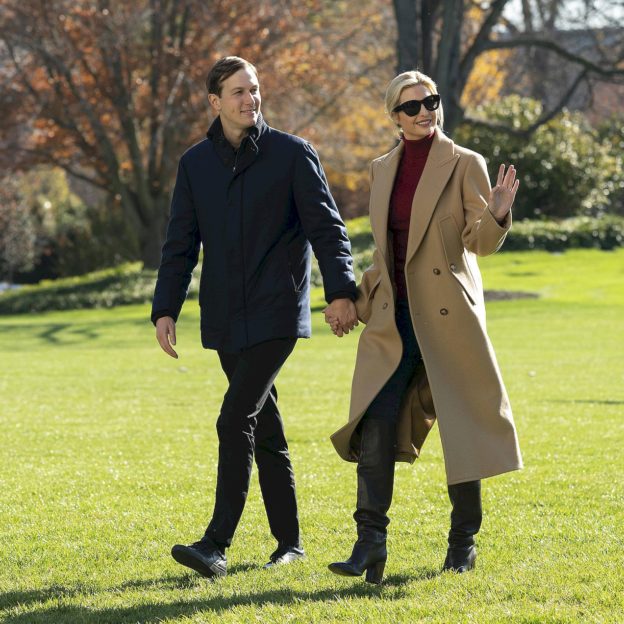 Ivanka Trump w modnym płaszczu