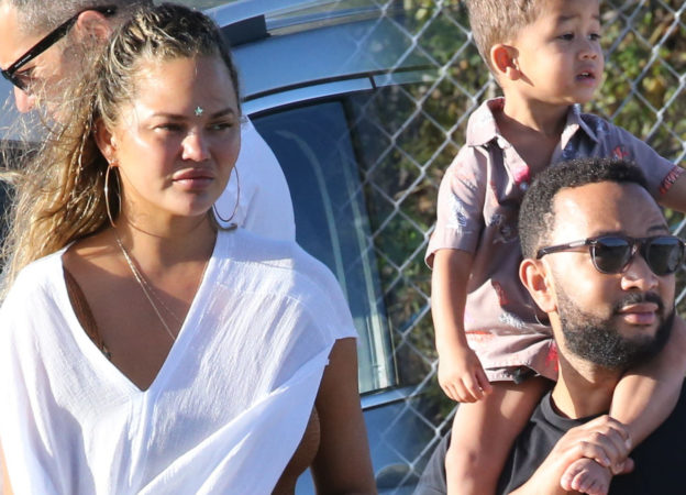 Chrissy Teigen i John Legend na wakacjach