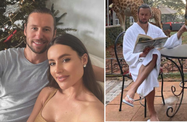 Celia Krychowiak i Grzegorz Krychowiak spędzają poranki wśród egzotycznych zwierząt