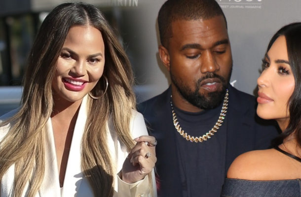 Chrissy Teigen ujawnia KULISY rozwodu Kim Kardashian i Kanye Westa!