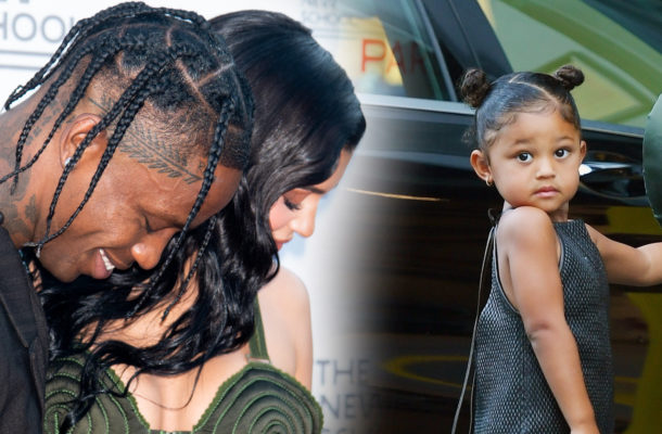 Kylie Jenner na gali z Travisem Scottem! Zabrali ze sobą Stormi (ZDJĘCIA)