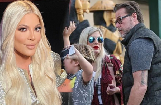 Tori Spelling odpowiada na plotki o tym, że rozstała się z mężem Deanem McDermottem