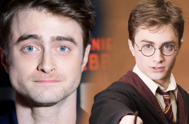 Daniel Radcliffe ze starszą i wyższą od siebie partnerką