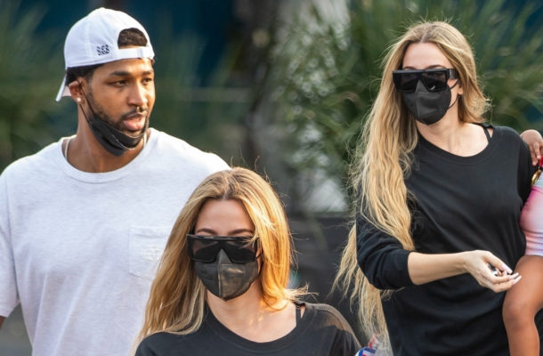 Khloe Kardashian znów z Tristanem. Została skrytykowana za fryzurę córki (ZDJĘCIA)