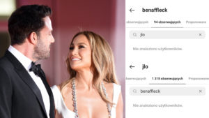 Jennifer Lopez i Ben Affleck NIE obserwują się na Instagramie. Co się stało? Jennifer Lopez i Ben Affleck NIE obserwują się na Instagramie. Co się stało?