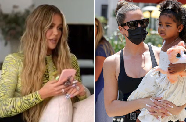 Khloe Kardashian w końcu zdradziła, jak zmieniała pieluchy z ekstremalnie długimi paznokciami
