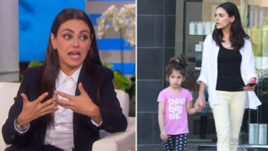 Mila Kunis u Ellen DeGeneres denerwuje się tematem higieny u dzieci Mila Kunis u Ellen DeGeneres denerwuje się tematem higieny u dzieci