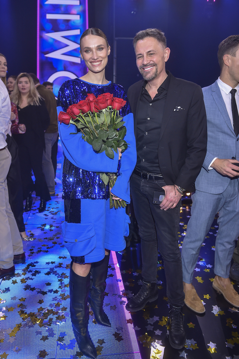Krzysztof Ibisz, Joanna Kudzbalska, SK, fot. Jacek Kurnikowski/AKPA.