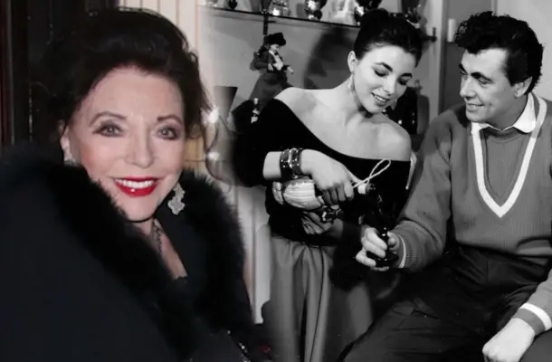 Joan Collins: Pierwszy mąż zgwałcił ją na naszej pierwszej randce