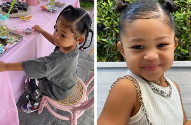 Kylie Jenner z okazji urodzin Stormi pokazała wzruszające zdjęcie z Travisem