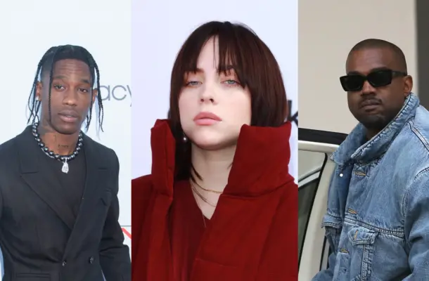 Kanye West nie wystąpi na Coachelli dopóki Billie Eilish nie przeprosi Travisa Scotta