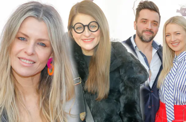 Walentynkowa Moda na Recykling. Barbara Kurdej-Szatan razem z mężem na scenie