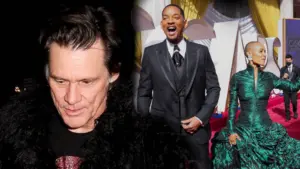 Jim Carrey pozamiatał! Potępił zachowanie Willa Smitha na Oscarach Jim Carrey pozamiatał! Potępił zachowanie Willa Smitha na Oscarach
