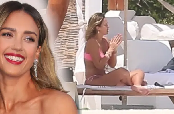 Jessica Alba prezentuje swoją sylwetkę na wakacjach w Meksyku